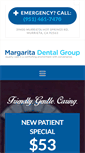 Mobile Screenshot of margaritadental.com